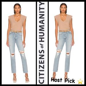 NWT Citizens of Humanity High Rise Sabine Jean in Confession